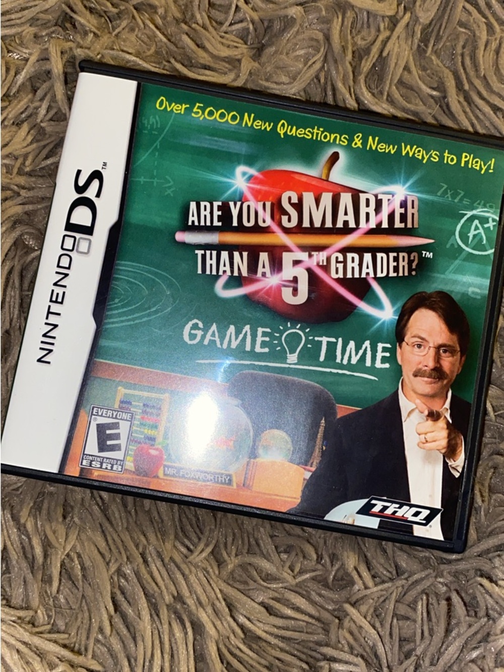 Nintendo DS Are You Smarter Than a 5th Grader? - Green